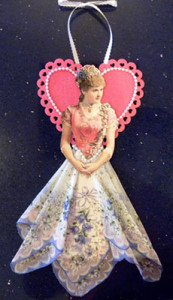 Victorian Handkerchief Lady created by Pamela Vogan Lynch.