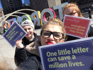 Victoria Hysell of Madison, Jordyn Camp of Eaton and Justine Sales of New Hartford 