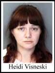 Heidi L. Visneski, 34, Syracuse, Criminal Possession of Marijuana 3rd degree, Criminal Possession of Controlled Substance 7th degree, Unlawful Possession of Marijuana