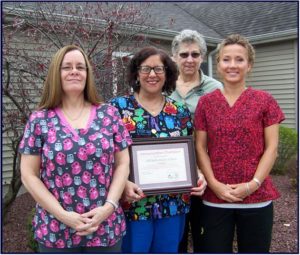 Terry Spooner, Debbie Tyler, Adah Vaughn (RN Madison County Health Department), Terri Russo.