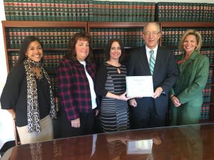 Kim Caro – Chamber Board, Tina Wayland-Smith, Rachel Siderine – Chamber Board, S. John Campanie, Doreen Borders – Chamber Board. Photo by Royale Scuderi