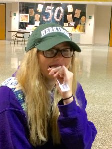 Miranda Loucks (Caroga Lake, NY) a Communication Arts: Radio-Television Major.