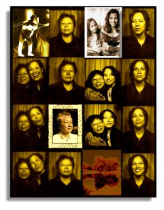 Shelley Niro (Mohawk, born 1954), Girls (detail), 2006, digital print, 20 x 28 in. (50.8 x 71.12 cm), courtesy of the artist.